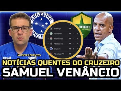 situação do cruzeiro hoje.